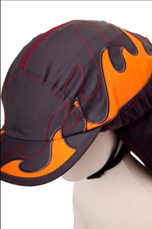 Flames Treadley Helmet hat