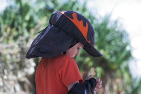 Flame Treadley Helmet hat